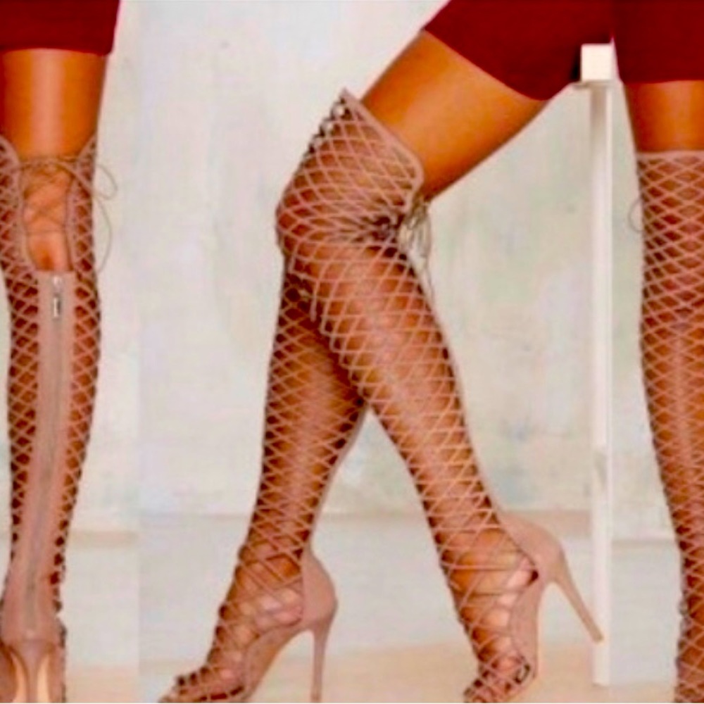 Caged thigh highs ‼️SOLD‼️